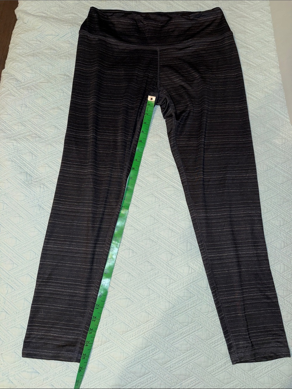 RBX Black Striped Leggings